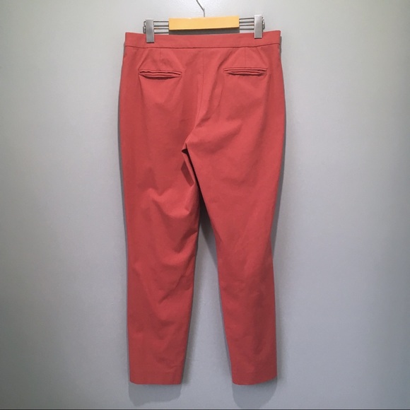 Massimo Dutti Coral Pink Chic Straight Leg Pants - Picture 8 of 8